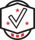 icon of shield with checkmark