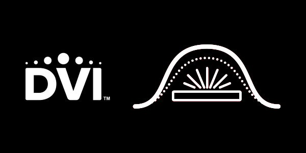 graphic illustration of Whelen's Dynamic Variable Intensity (DVI) lighting solution