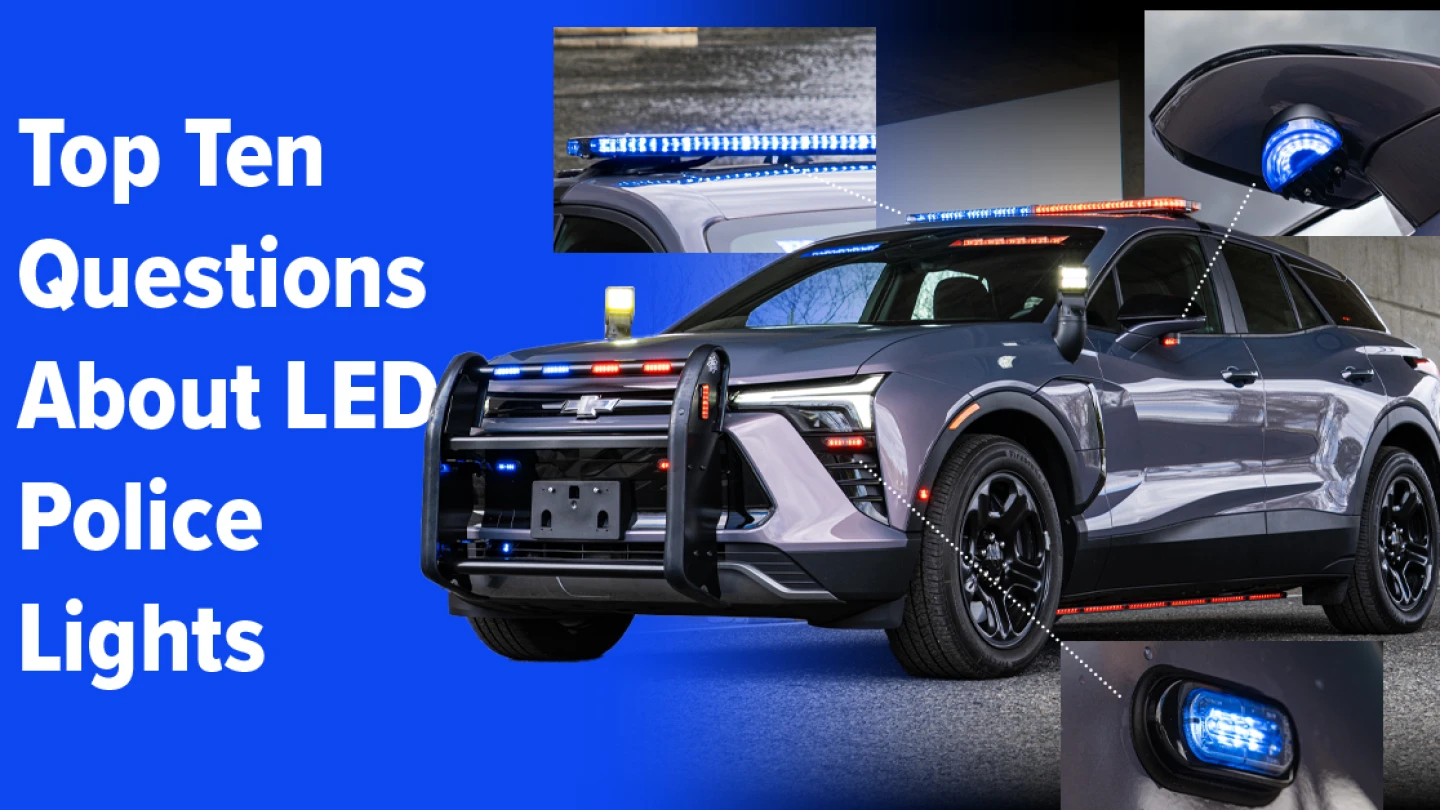 Police Led Matrix Top Ten Questions About LED Police Lights - Whelen Engineering