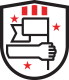 icon of oustretched arm holding flag