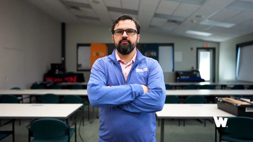 image of Whelen Engineering employee Austin Cobb, Senior Training Specialist