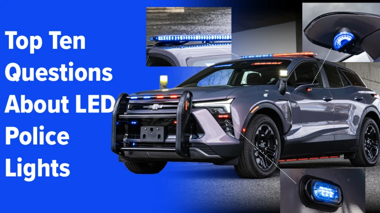 Top Ten Questions About LED Police Lights - Whelen Engineering