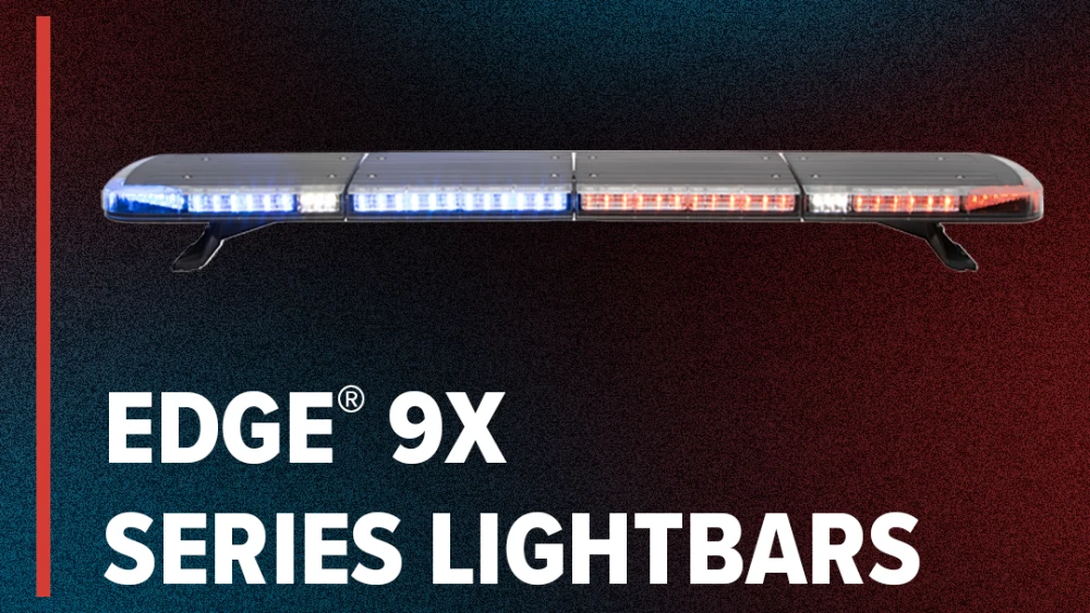 promo graphic of Whelen Edge 9X Series lightbar